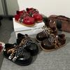 Осенне-зимние грязеотталкивающие, некрасивые и милые однотонные туфли с большой головой для женщин, новинка, супер-популярные, удобные, с мягкой подошвой, повседневные, леопардовый принт