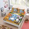 Присоединяйтесь к Сафари Детский Набор Простыней на Резинке Кинг Квин Дабл Полный Размер Комплект Постельного Белья