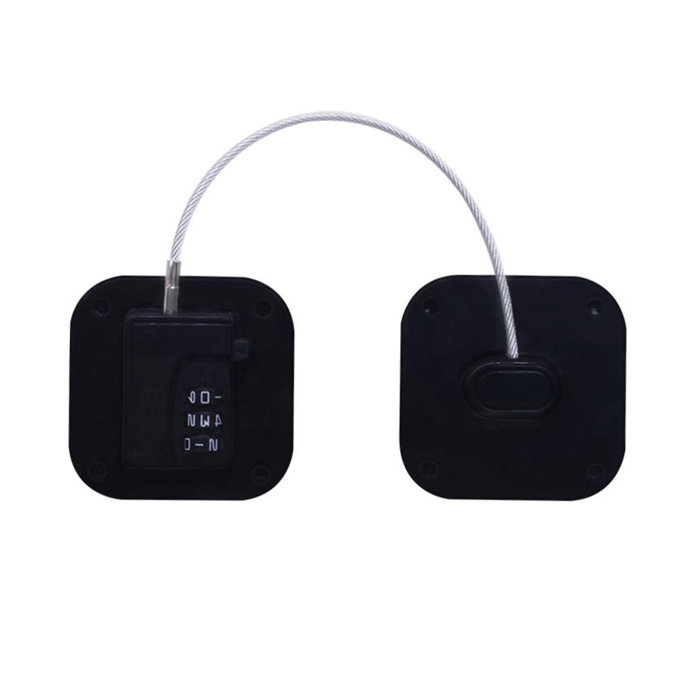 Children Protection Digital Password Cabinet Locks With Metal Key or Coded Lock Refrigerator Lock