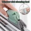 2-in-1 Groove Cleaning Tool Creative Window Groove Cleaning Cloth Window Cleaning Brush Windows Slot Cleaner Brush Groove Brush