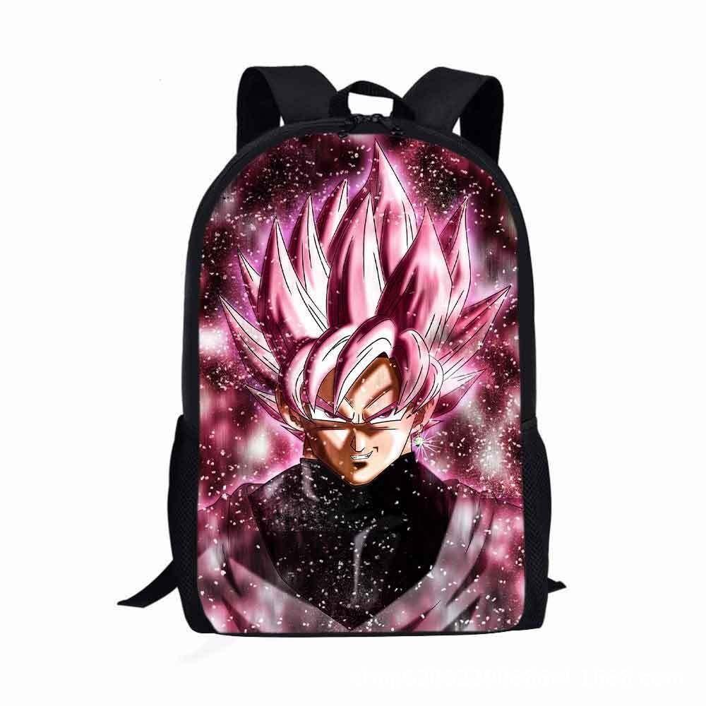 Dragon Ball Anime Kids Backpack With Durable Oxford Material And Air Cushion Straps For School