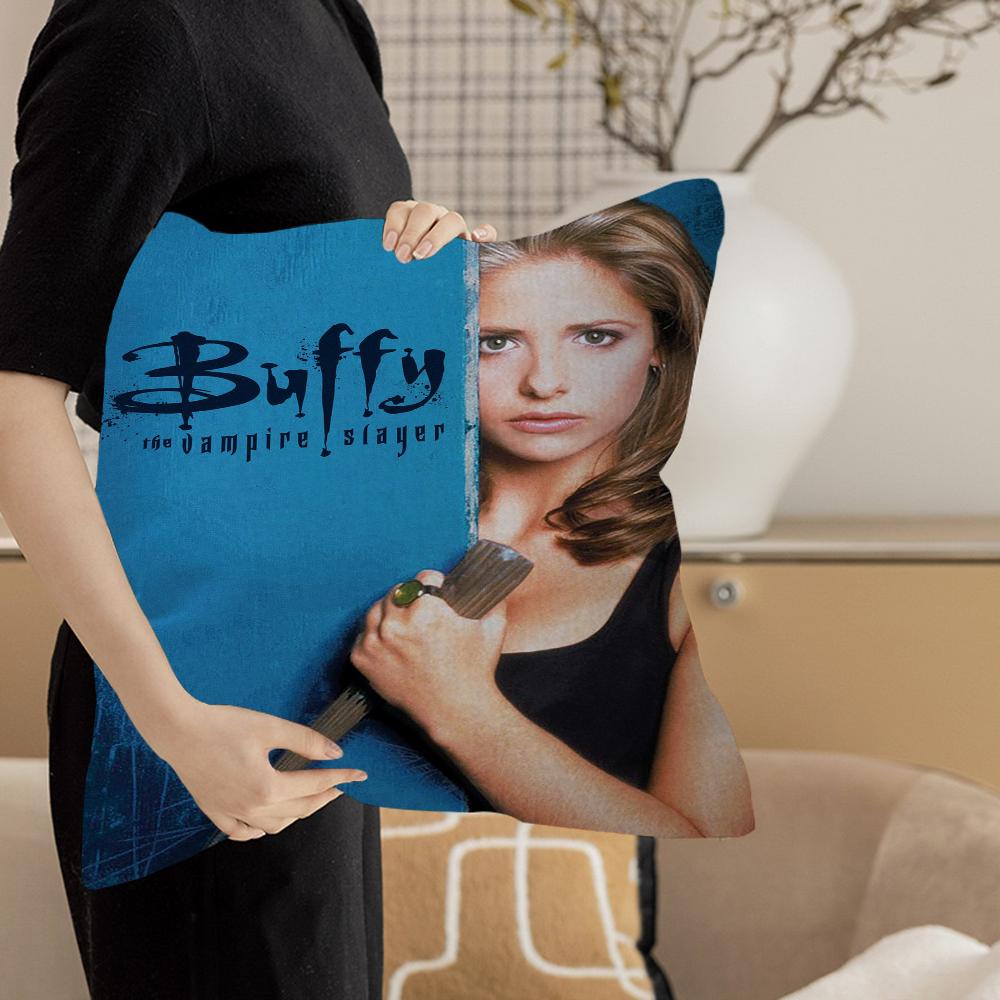 Buffy TV Series The Vampire Slayer Maple Design Cushion Cover Happy Autumn Harvest Decor Holiday Decorati Pillow Cover