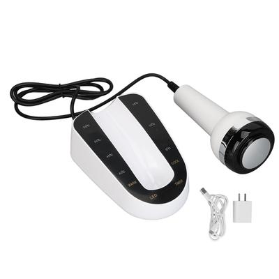 Массажер для лица с горячим и холодным компрессом, цветной свет, способствующий впитыванию, омоложению кожи