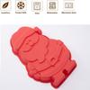 Christmas Silicone Baking Mold Food Grade Santa Claus Mold High TemperatureResistantDIY Chocolate Cake HandmadeSoap Baking Tools