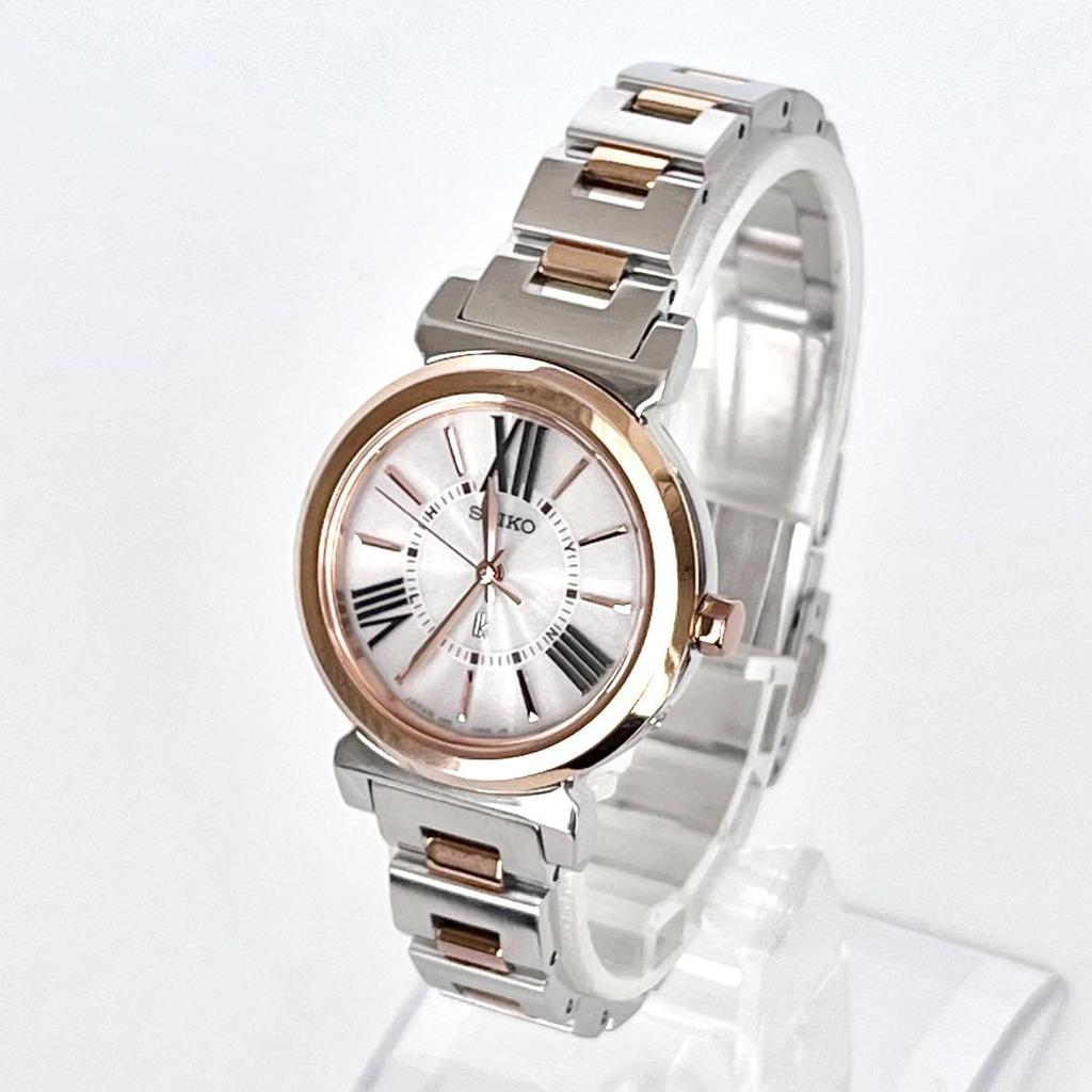 [USED] Seiko Rukia Women's Watch, Working, Radio-Controlled Solar, S2038
