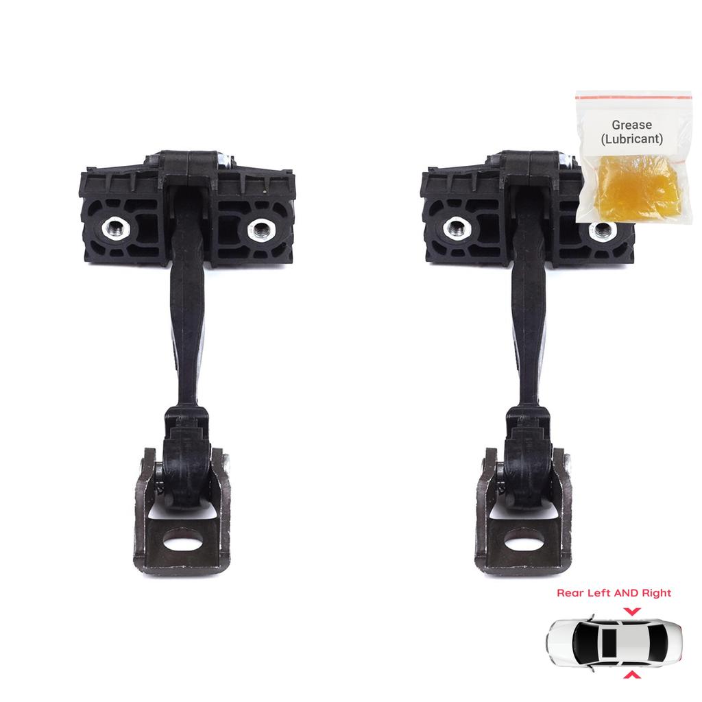 BDP1433-1 2 Pieces Rear Door Stop Check Assy Limiter Strap for VW Polo MK6 AW1 BZ1 AE1 2017-On 4/5 Door 2G4839249A