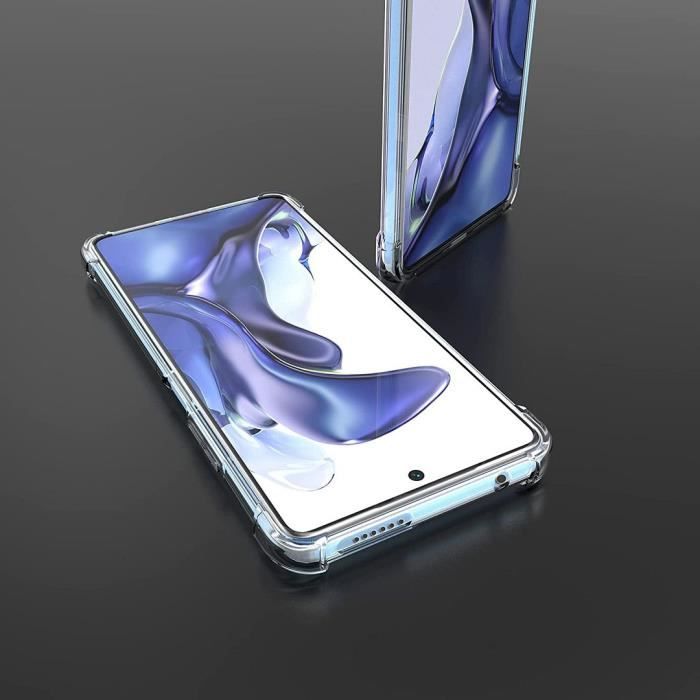 Прозрачный чехол для Xiaomi 11T Ударопрочная защита + 2 закаленных стекла