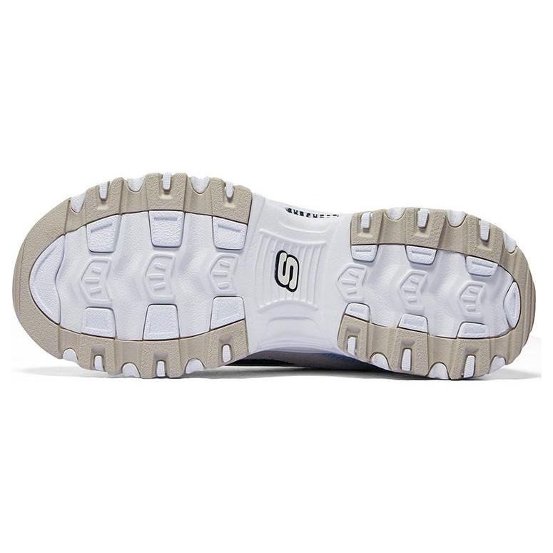 (WMNS) Женские кроссовки Skechers D'Lites Varsity Spirit 'Белый Синий Черный' 896276-BLMT