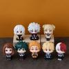 10cm boku no hero academy anime figure midoriya izuku action figure bakugo katsuki/todoroki so statuette pvc collection toys