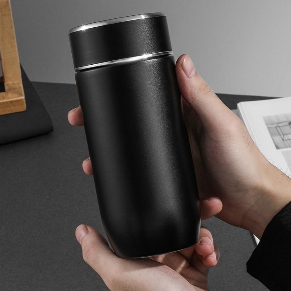 350ml Stainless Steel Insulated Cup with Tea Filter Coffee Vacuum Flasks Tea Brewing Cup Travel