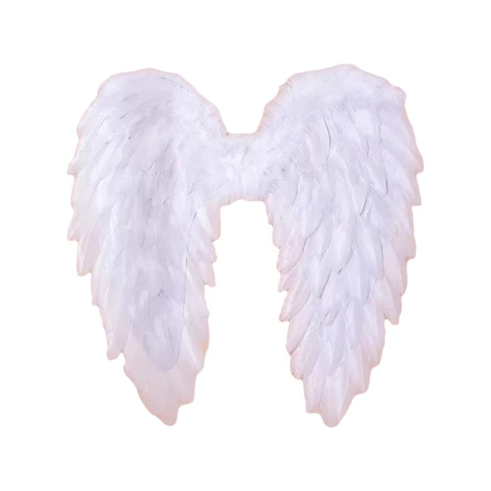 Solid Color Devil Feather Wing Photo Props Halloween Wing Bachelorette Party Accessories