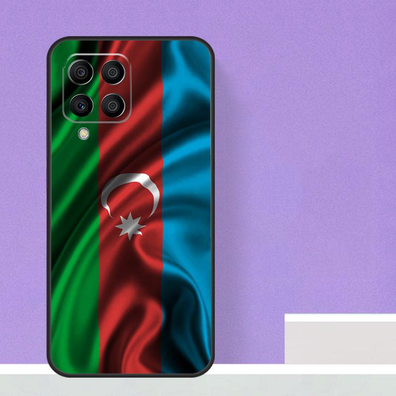 Флаг Азербайджана Чехол для Samsung Galaxy M55 M15 M13 M33 M53 M20 M30s M31s M12 M32 M52 M11 M51 M14 M34 M54