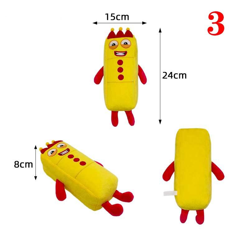 10 стилей, цифровые блоки, плюшевые игрушки, мягкие куклы, фильмы, сериалы, мультяшные развивающие игрушки, детский подарок