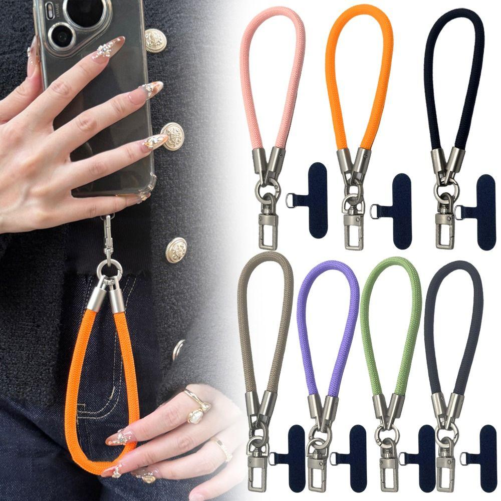 360 Degree Rotation Wrist Strap Metal Hook Phone Lanyard New Phone Strap for Phone Case