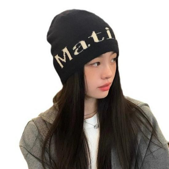 «Модные вязаные шапки унисекс 2024 года»: Теплая, универсальная шерстяная куртка на осень/зиму с ушами и стильным дизайном.