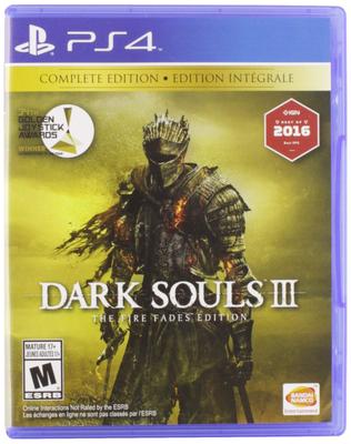 Dark Souls III: Издание «Огонь угасает» (Импортировать версию: Северная Америка) - PS4