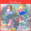 Cartoon Mermaid Shell Miniature Diy Aquarium Decoration Pvc Ocean Landscape Accessories