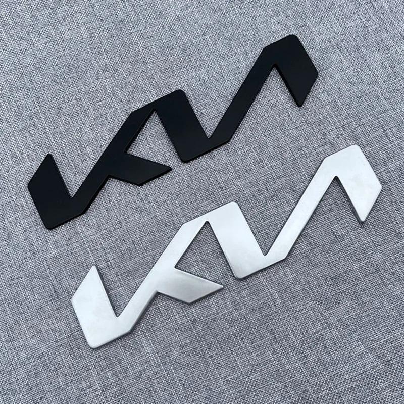 CZFB5 Car Front Hood Rear Trunk Letter Emblem Badge Sticker for KIA CARNIVAL SPORTAGE K3 KX3 K5 KX5 Ceed Rio Soul Forte Optima Stinger