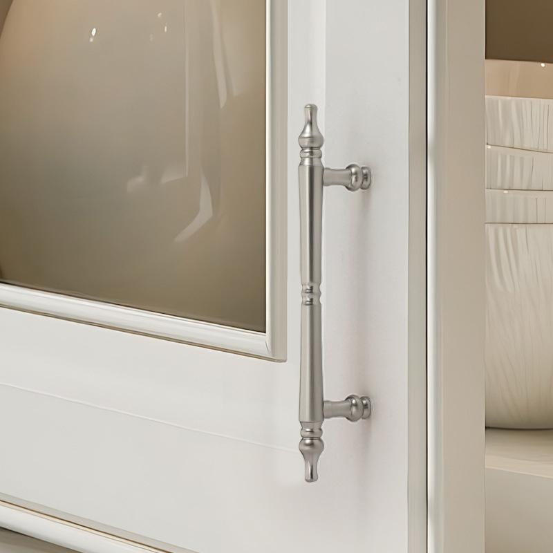 Nickel Brushed Cupboard Cabinet Pulls Modern Kitchen Drawer Knobs for Easy Access and Style