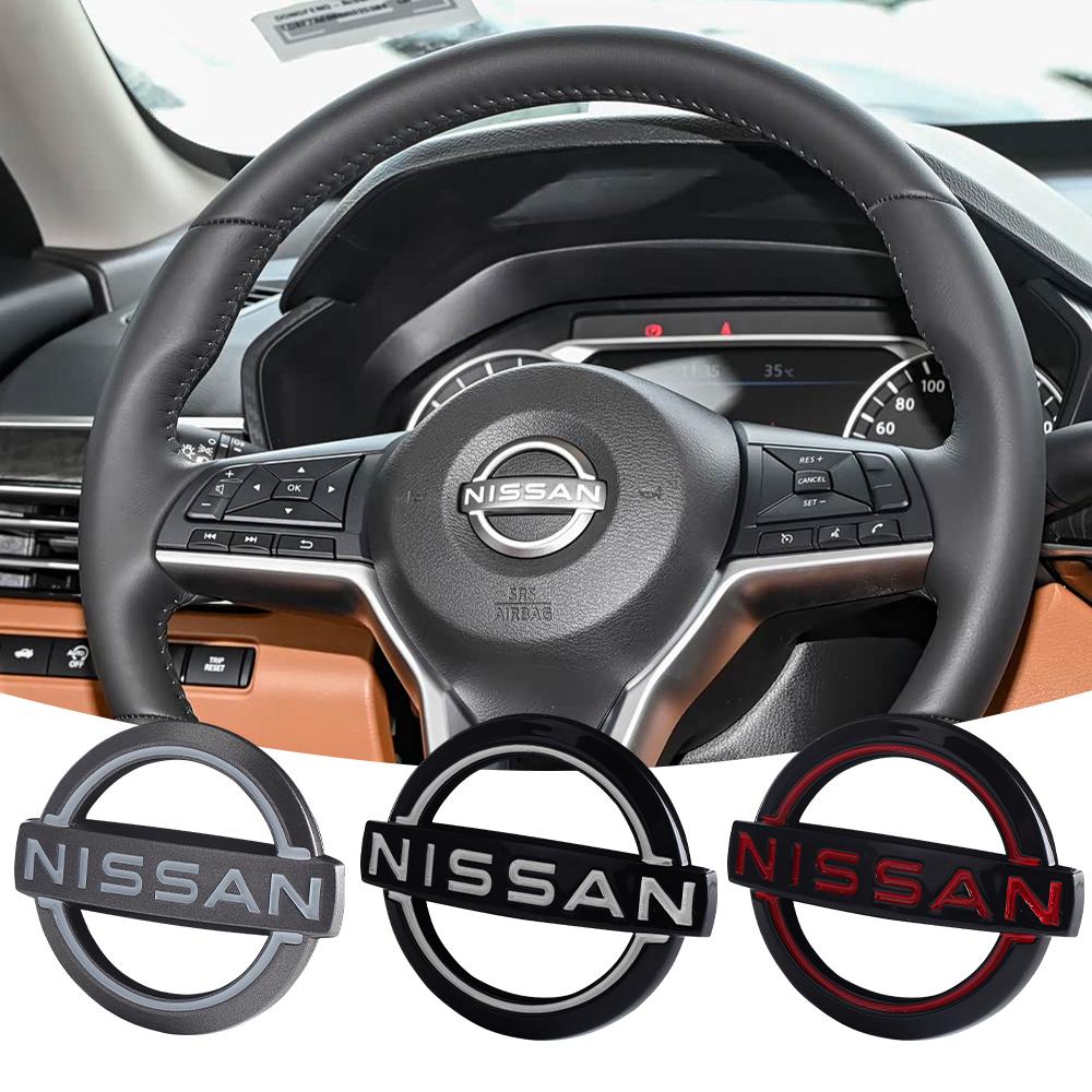 AOK3 1 шт. ABS Наклейки-эмблемы на центр руля автомобиля Для Nissan Nismo Xtrail Sentra Qashqai Note Leaf Juke Rogue Almera Sylphy