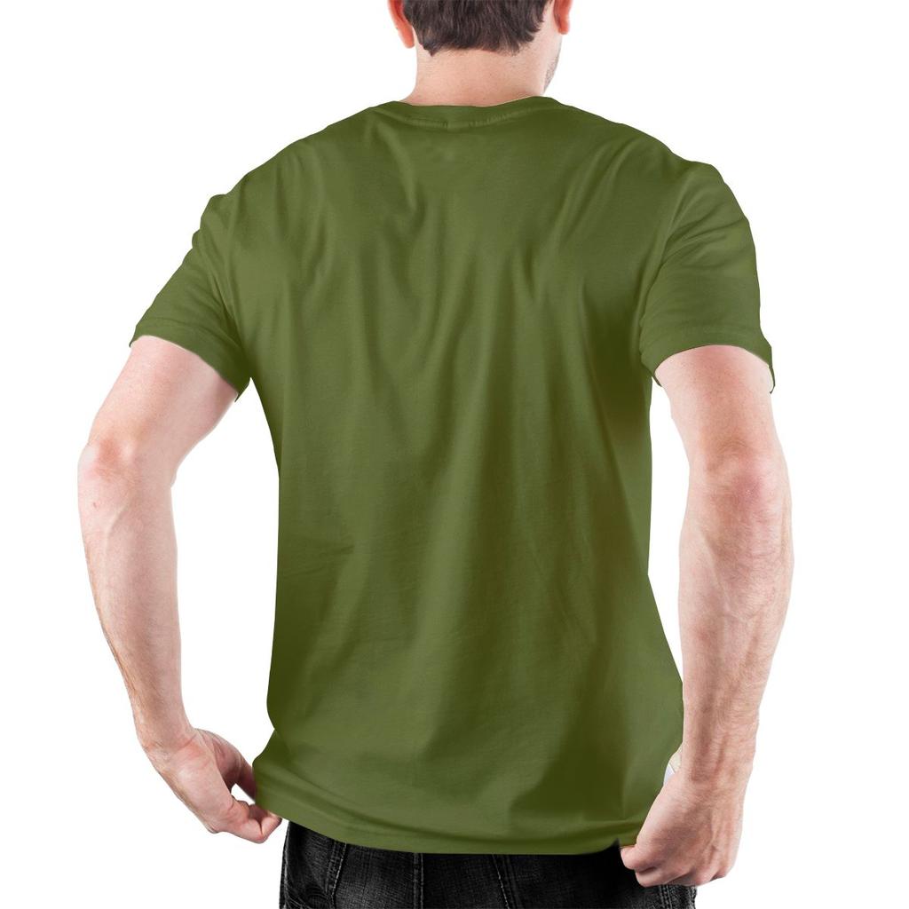 Мужская футболка из чистого хлопка, винтажная футболка с коротким рукавом и круглым воротником, графическая футболка