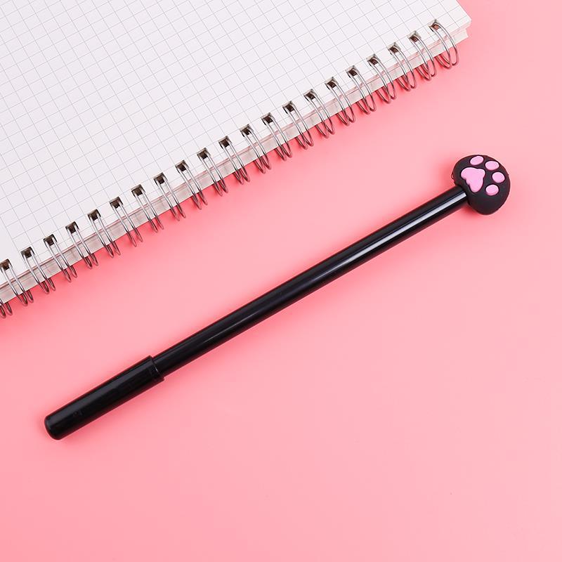 Креативная ручка Cat Head Cat Claw Neutral Pen Черная ручка для воды Ручка для подписи студента