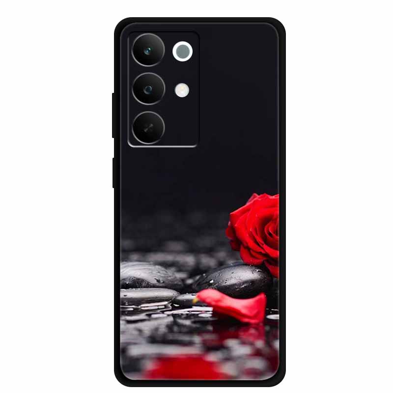 Чехол для телефона Realme C85 2025 Задняя крышка Чехол C 85 Funda Ударопрочный Черный Силикон Мягкий ТПУ Coque Для Realme C85 Pro Чехол Корпус