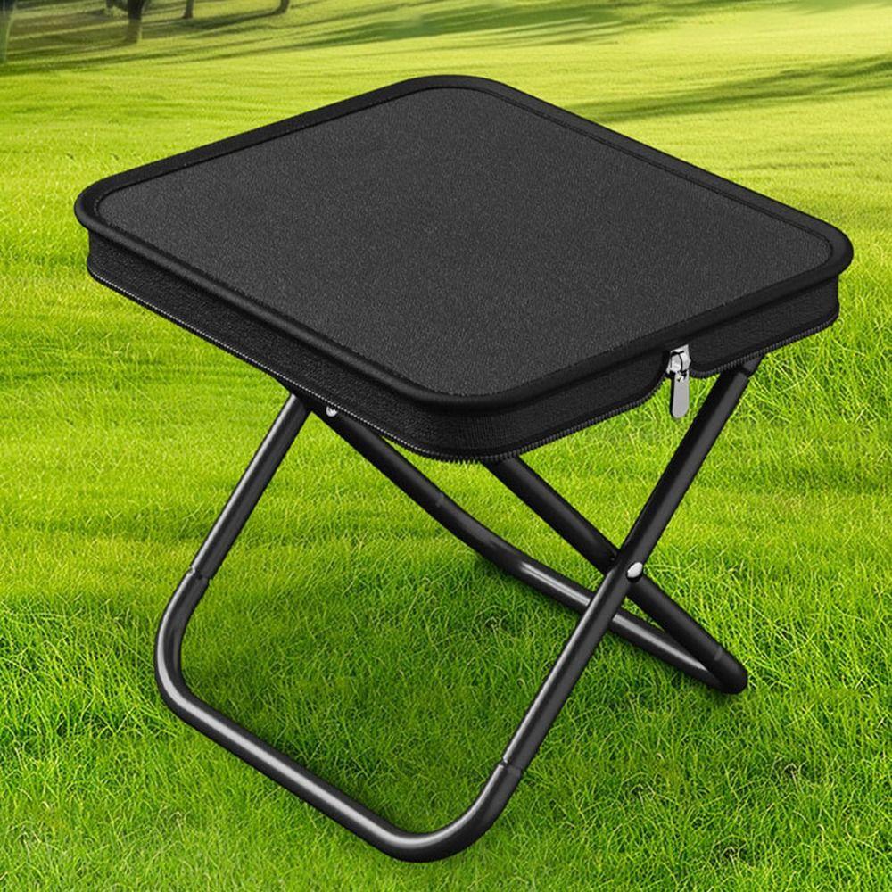 Portable Folding Chair Wear-resistant Fishing Stool Compact Pencil Case Stool Riding