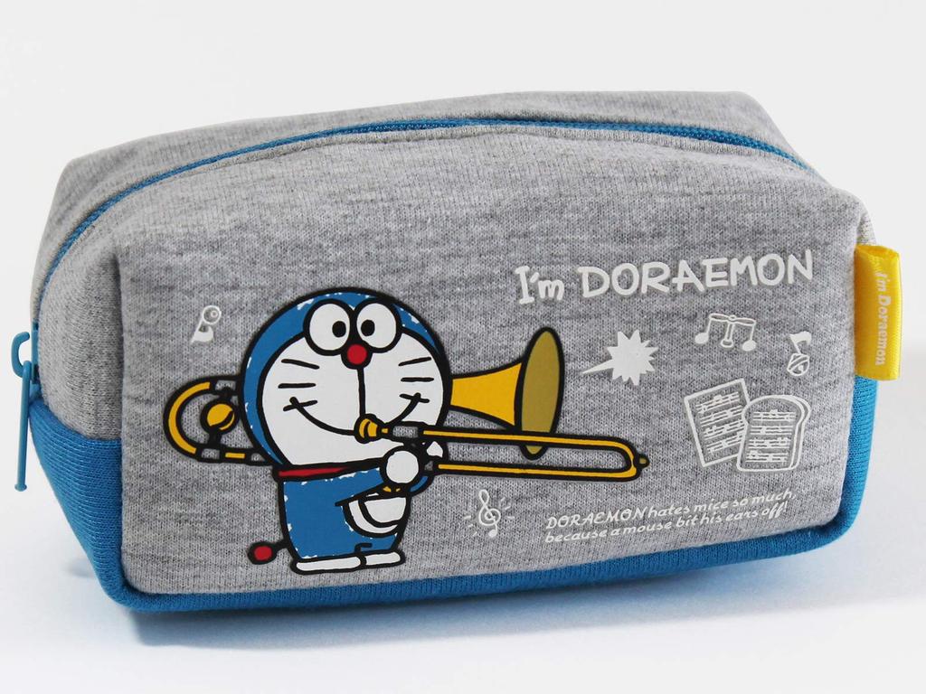 Nonaka Trombone Mouthpiece Sanrio Design Pouch, "I'm Doraemon"