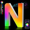 Name Letter Alphabet Light Smart Number Lamp MeRGBW App LED Letters Light  Game