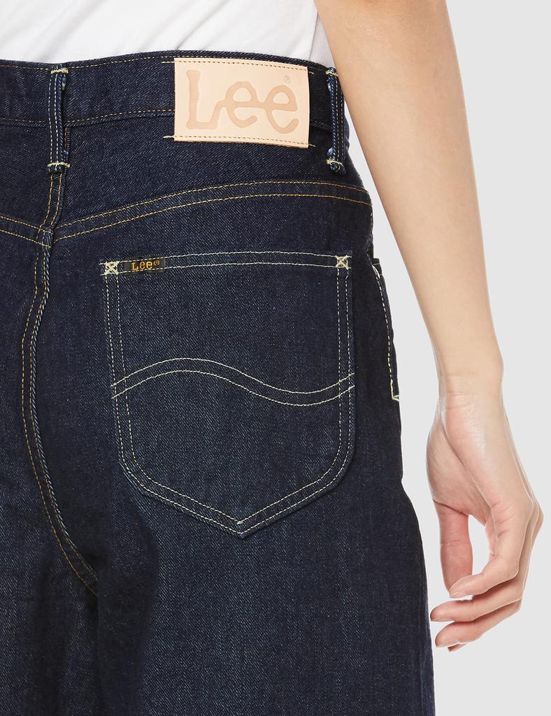 Lee RINSE S Straight Denim LL2651 Women's High-Waisted Jeans,