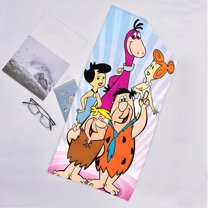 Flintstones Fashion Beach Towel: Ideal for Summer Adventures Soft, absorbent and quick drying suitable for swimming and bathing