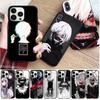 Мягкий чехол для телефона Tokyo Ghoul аниме Kaneki Ken для iphone 14pro 11pro 12 13pro max 5 6s xs 7 8plus SE xr 12mini Coque, чехлы