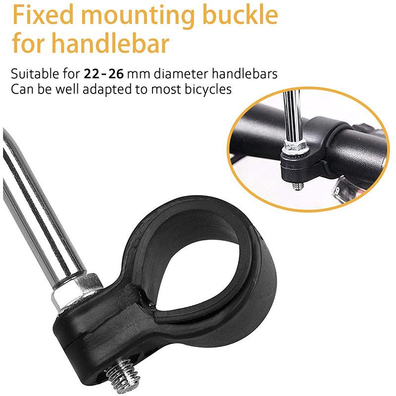 Плоское светоотражающее зеркало заднего вида для велосипедов - Оборудование для безопасности для горных велосипедов и электромобилей