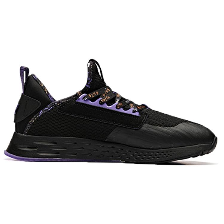 ANTA Casual Shoes Men's Low top Black/Imperial Purple 11848888R-1