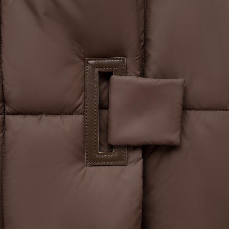 Женские Зимние Теплые Парки Куртки Оверсайз С Капюшоном Свободного Кроя С Длинным Рукавом Толстая Верхняя Одежда Мода