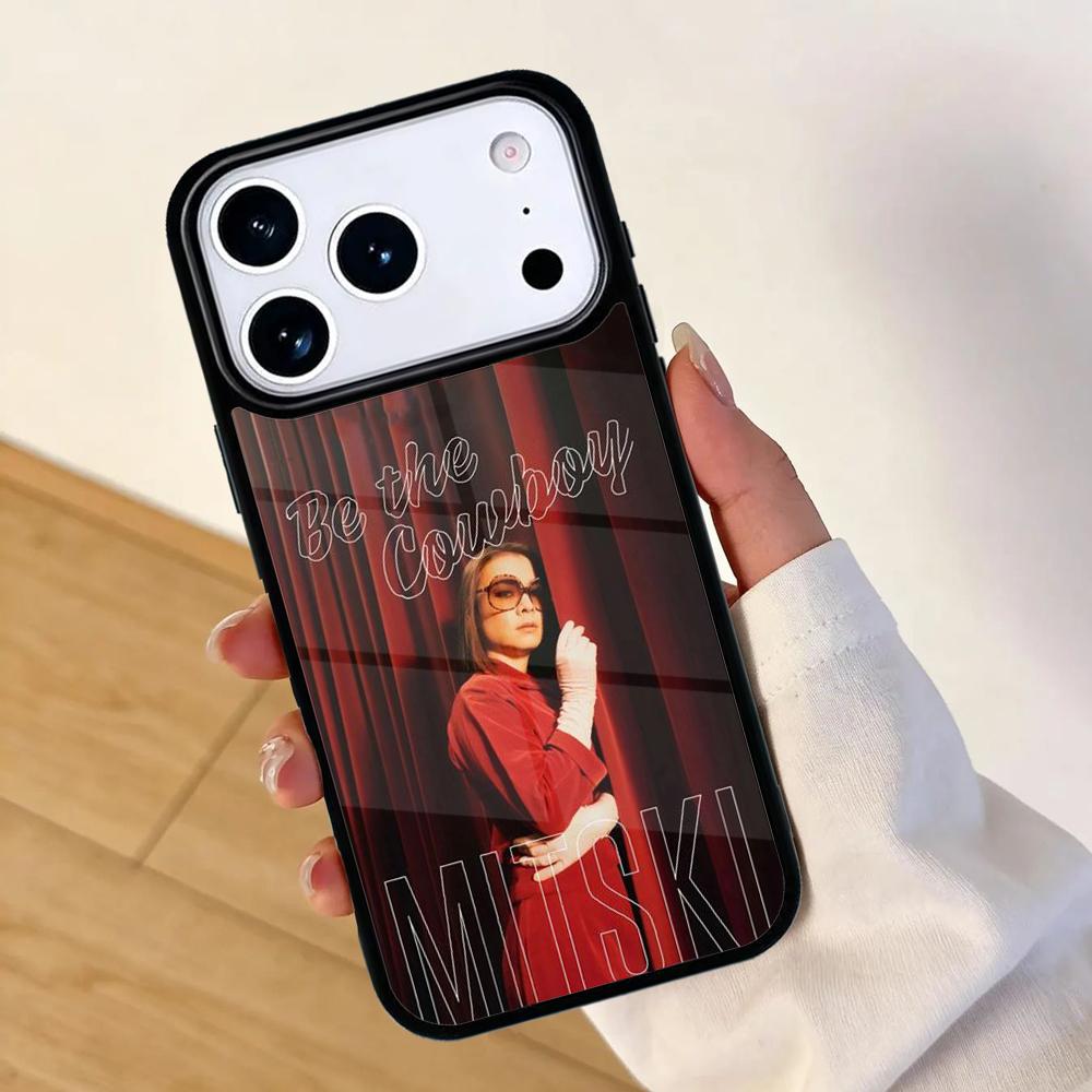 Чехол для телефона певицы Mitski для Apple iPhone 17 air 16 Pro Max 15 Pro Max 14 13 12 11 Mini Задняя крышка