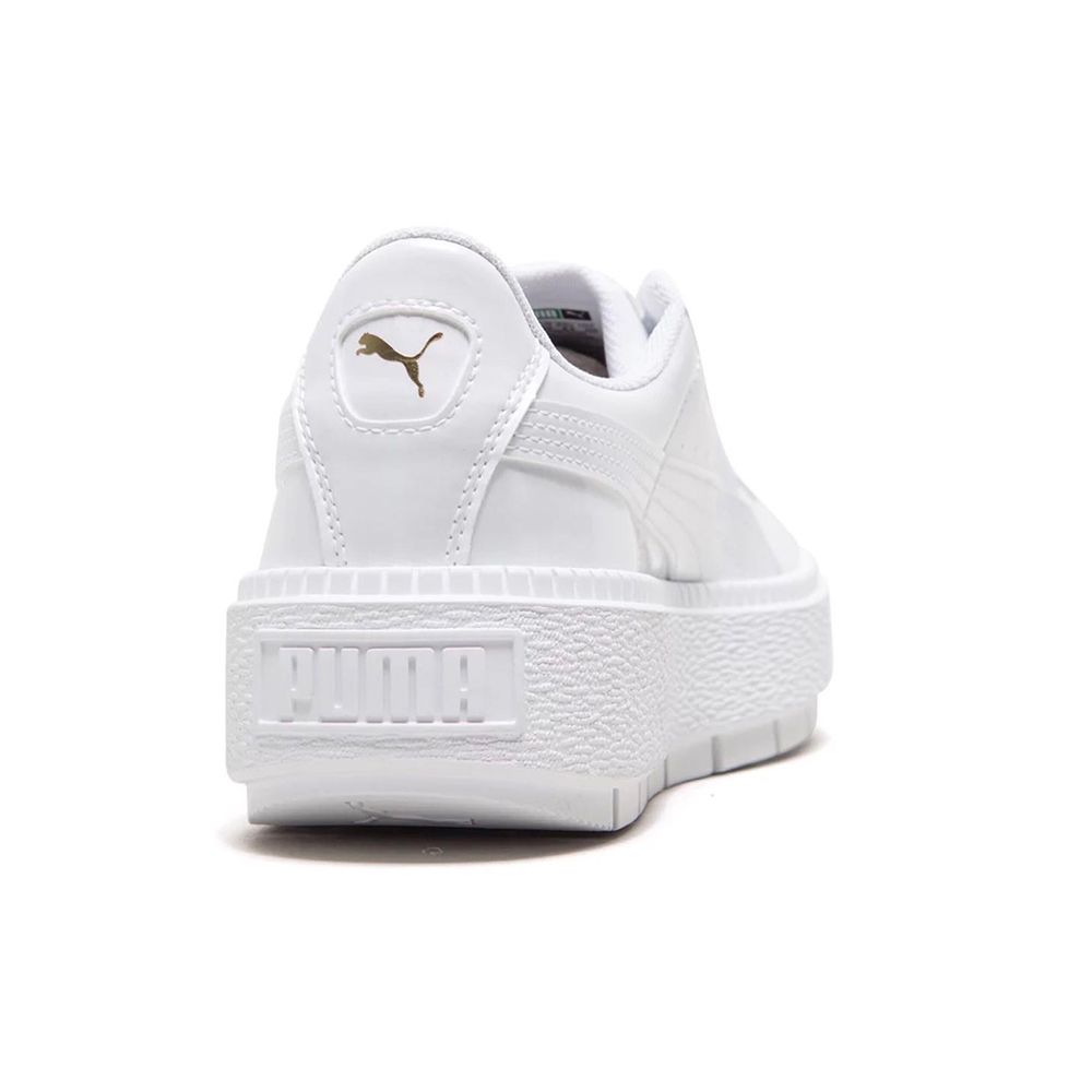 Puma Кеды на платформе ретро низкие повседневные кроссовки унисекс белые 367046-01