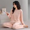 Pajamas Women Autumn And Winter Thin Velvet Island Velvet Warm Winter Thickened Coral Velvet Simple Can Be Worn Outside Loungewear