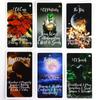 Twin Flame Awakened Path Tarot 78 Pcs Keyword Cards with Meaning Oracle Card Deck Picture Tarot Reading Cards 10.3*6cm