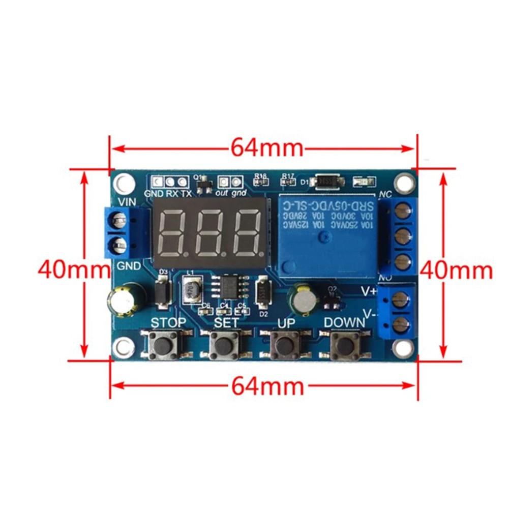 6-40 В постоянного тока, зарядное устройство, разрядный переключатель, плата защиты от пониженного напряжения
