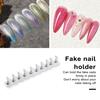 Подставка для ногтей, прочный, длительный срок службы, держатель для практики маникюра Aurora Fantasy для практики и демонстрации маникюра