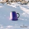 GRANDTIES Premium Vacuum Insulated Mug, 460ml, Available in 19 Colors, with Easy-Open Sliding Lid, Stainless Steel Double-Wall Vacuum Insulation, and
