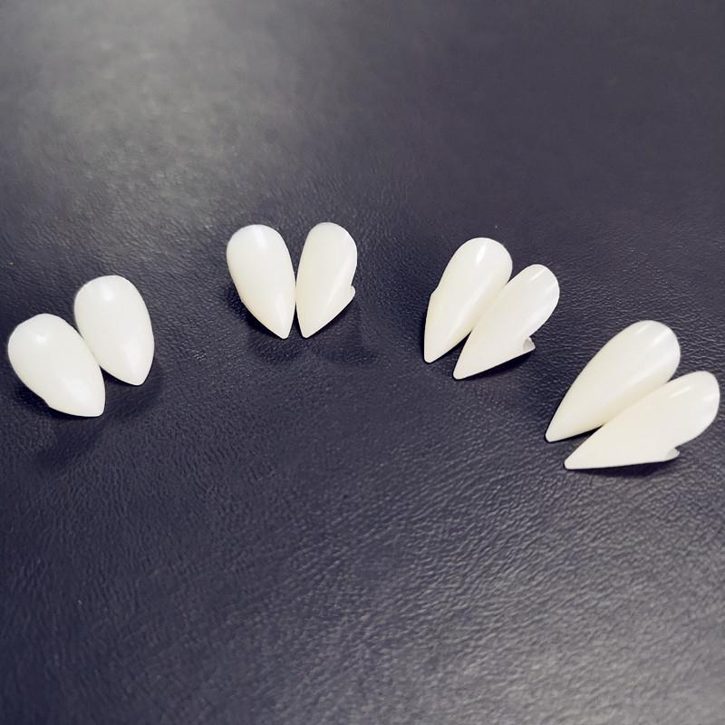 Леденящий кровь вампир, оборотни, клыки, поддельные зубные протезы, костюм на Хэллоуин