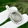 Wedding Gift For Her 925 Sterling Silver Natural Dendrite Opal Gemstone Pendant