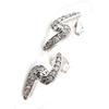 Les Trésors De Lily [I9844] - Серебряные серьги 'Déesse' Серебро белое (родиевое покрытие) - 15x8 мм