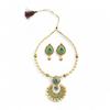 Women’s Elegant Traditional Pearl Pendant Necklace & Matching Earrings Set for Special Occasions