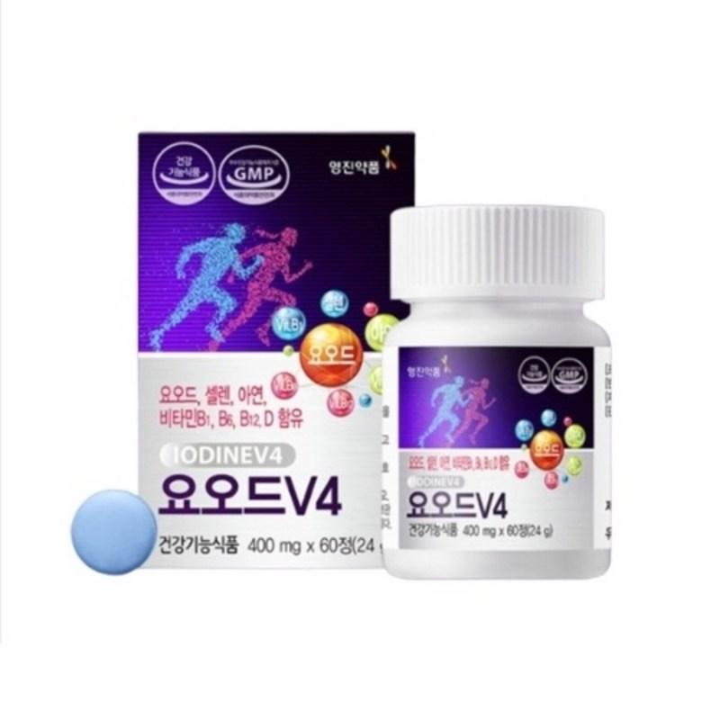Youngjin Pharmaceutical Йод V4, 60 таблеток, 1 шт.
