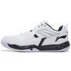 New LiNing Koba Cushioned Slip Resistant Abrasion Resistant Breathable Low Top Badminton Shoes White Black AYTM079-11