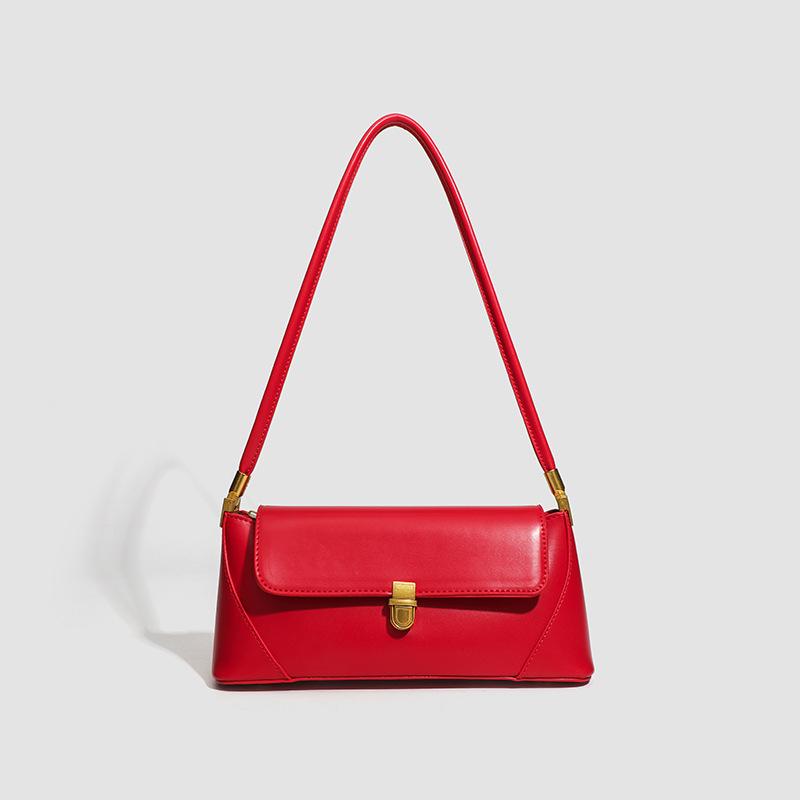 Популярная французская ретро-сумка для подмышек Niche Design, универсальная простая сумка через плечо на одно плечо